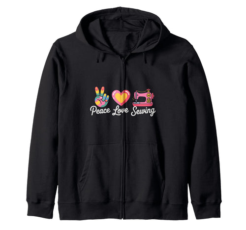 Funny Sewing Sewer Sewing Machine Hoodie - Aesthetic Graphic Unisex - T-Shirt, Sweatshirt, Hoodie