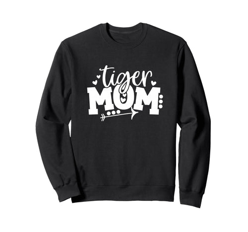 Football Tiger Mom Arrow Hearts Sweatshirt - Aesthetic Graphic Unisex - T-Shirt, Sweatshirt, Hoodie