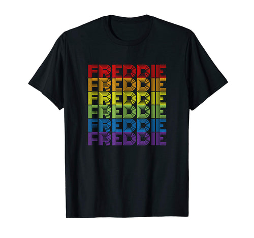 Freddie Rainbow T-Shirt - Casual Everyday Wear for Adults - T-Shirt, Sweatshirt, Hoodie