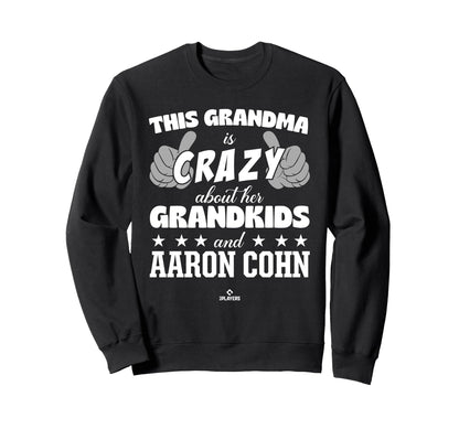 Grandma Crazy Aaron Cohn Sweatshirt - Aesthetic Graphic for Adults - T-Shirt, Sweatshirt, Hoodie