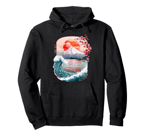 Japan Spirit Vibes 90S Vaporwave Hoodie - Unique Graphic Men Women - T-Shirt, Sweatshirt, Hoodie