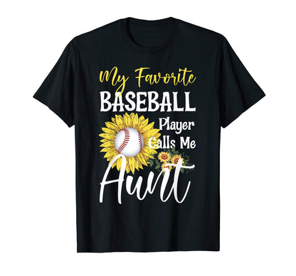 My Favorite Baseball Player Calls Me T-Shirt - Minimalist Print Men Women - T-Shirt, Sweatshirt, Hoodie