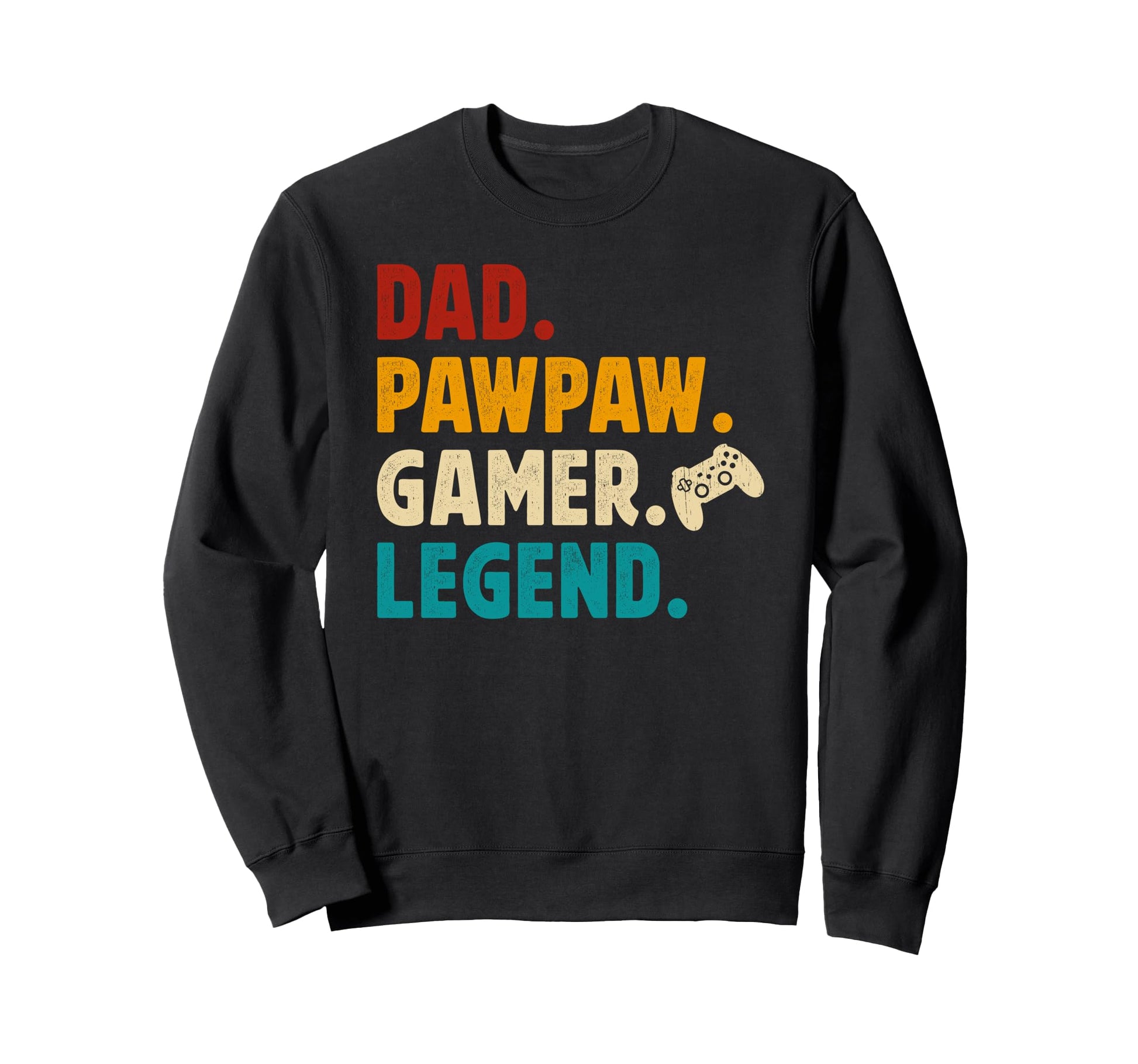 Dad Pawpaw Gamer Pawpaw Gaming Sweatshirt - Unique Graphic for Adults - T-Shirt, Sweatshirt, Hoodie