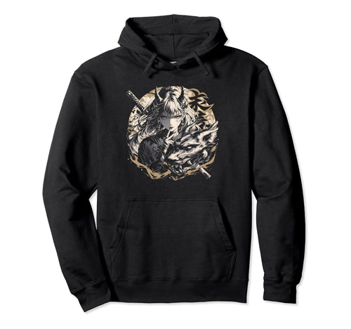 Goth Grunge Demon Anime Waifu Horror Alt Hoodie - Graphic Print Unisex - T-Shirt, Sweatshirt, Hoodie