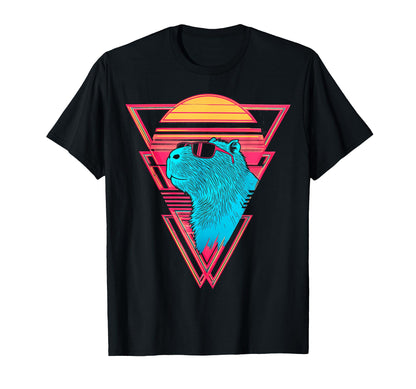 Capybara Capibara Sunglasses T-Shirt - Casual Everyday Wear Unisex - T-Shirt, Sweatshirt, Hoodie