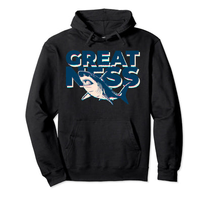 Great White Shark Lover Aesthetic Hoodie - Fun Novelty Design for Adults - T-Shirt, Sweatshirt, Hoodie