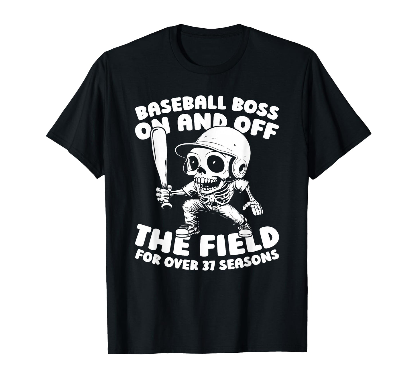 37 Years Old Baseballer Player Team T-Shirt - Minimalist Print for Adults - T-Shirt, Sweatshirt, Hoodie