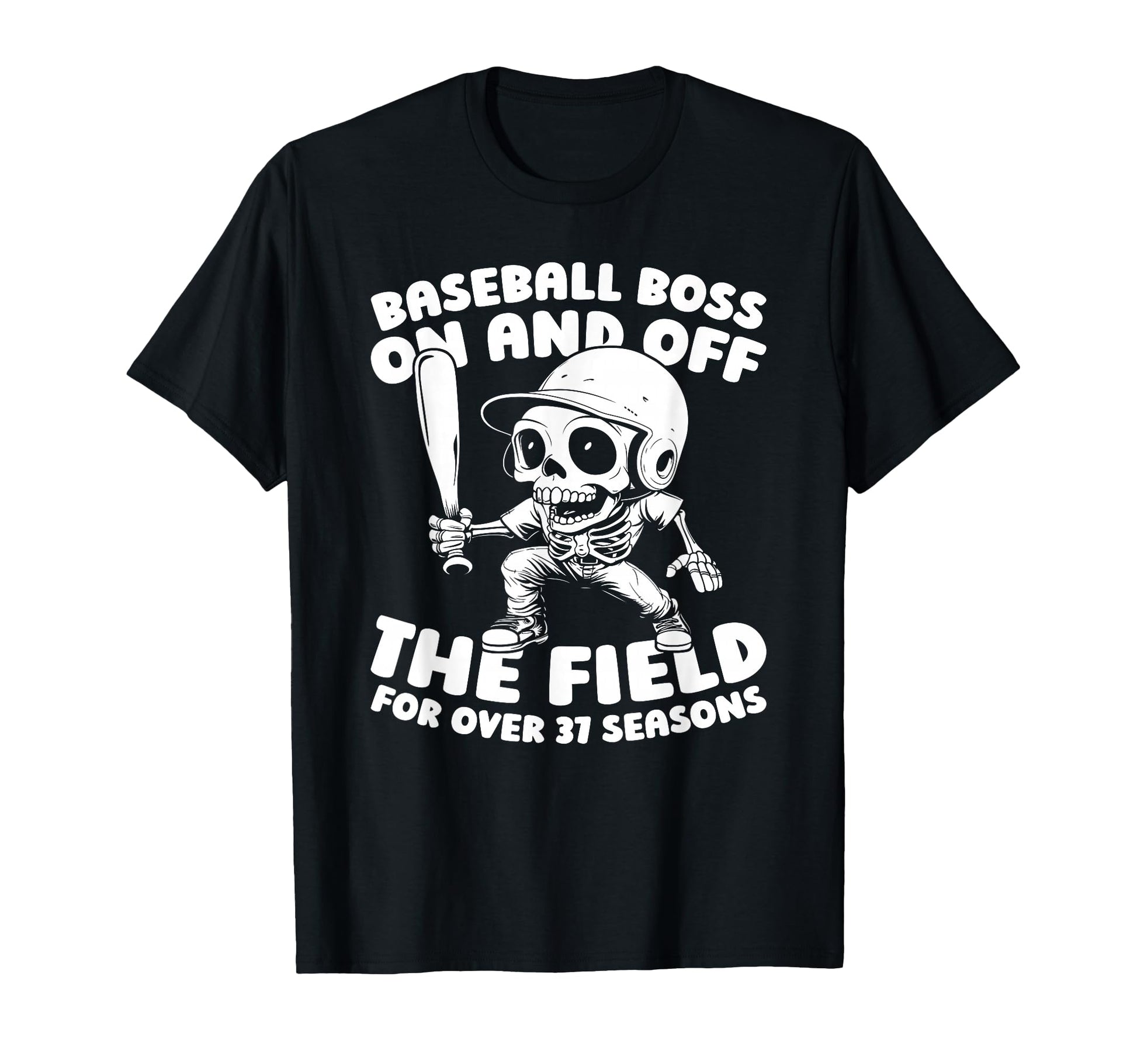 37 Years Old Baseballer Player Team T-Shirt - Minimalist Print for Adults - T-Shirt, Sweatshirt, Hoodie