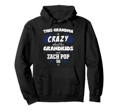 Grandma Crazy Zach Pop Toronto Hoodie - Casual Everyday Wear for Adults - T-Shirt, Sweatshirt, Hoodie
