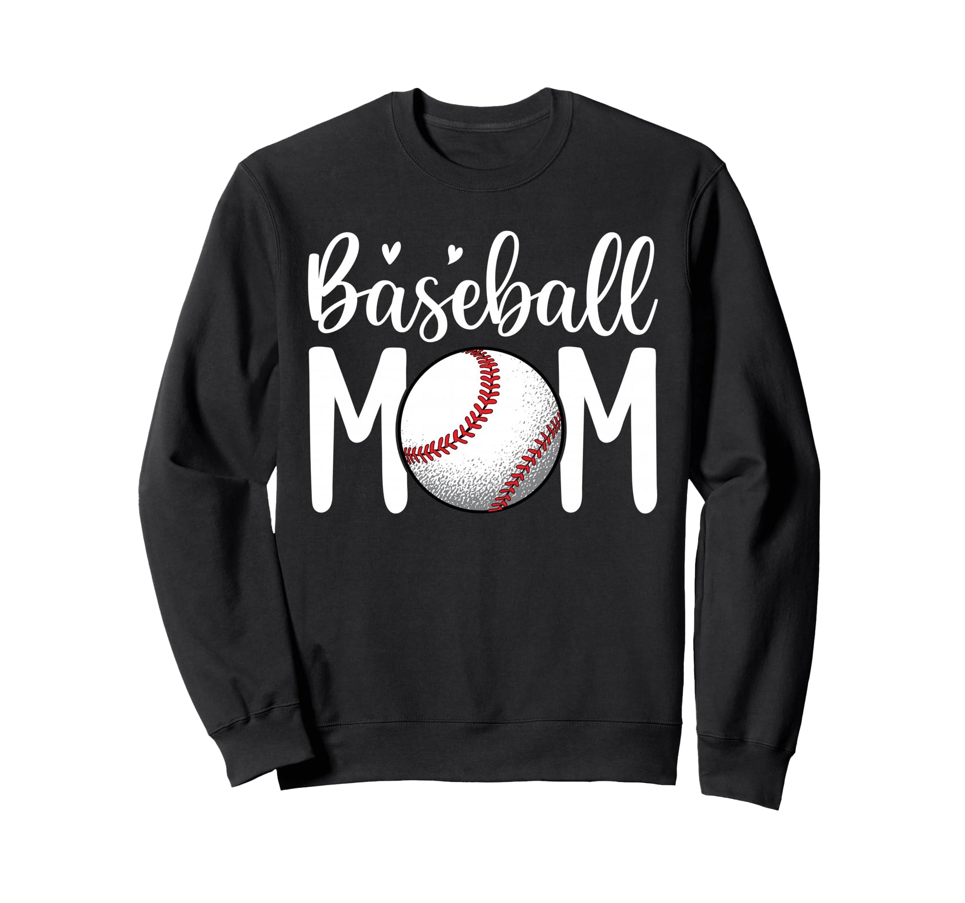 Baseball Mom Baseball Lover Mothers Sweatshirt - Trendy Graphic for Adults - T-Shirt, Sweatshirt, Hoodie