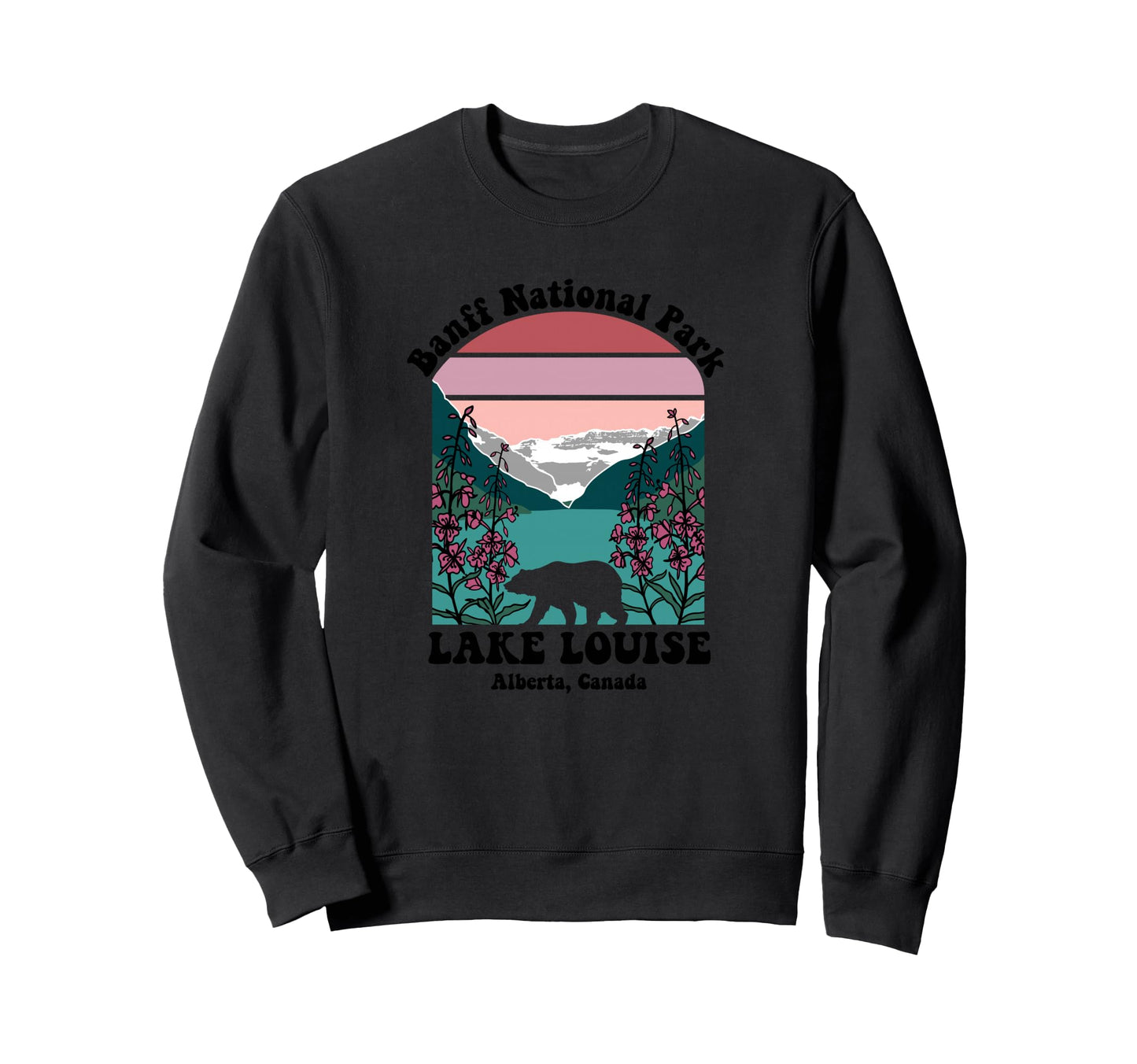 Banff National Park Lake Louise Sweatshirt - Unique Graphic Men Women - T-Shirt, Sweatshirt, Hoodie