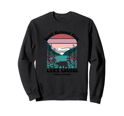 Banff National Park Lake Louise Sweatshirt - Unique Graphic Men Women - T-Shirt, Sweatshirt, Hoodie