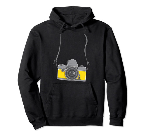 Fake Tourist Camera Holiday Vacation Hoodie - Streetwear Style for Adults - T-Shirt, Sweatshirt, Hoodie