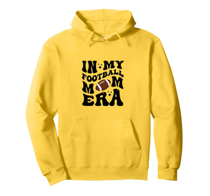 My Football Mom Era Proud Mom Vibes Game Hoodie - Minimalist Print Unisex - T-Shirt, Sweatshirt, Hoodie