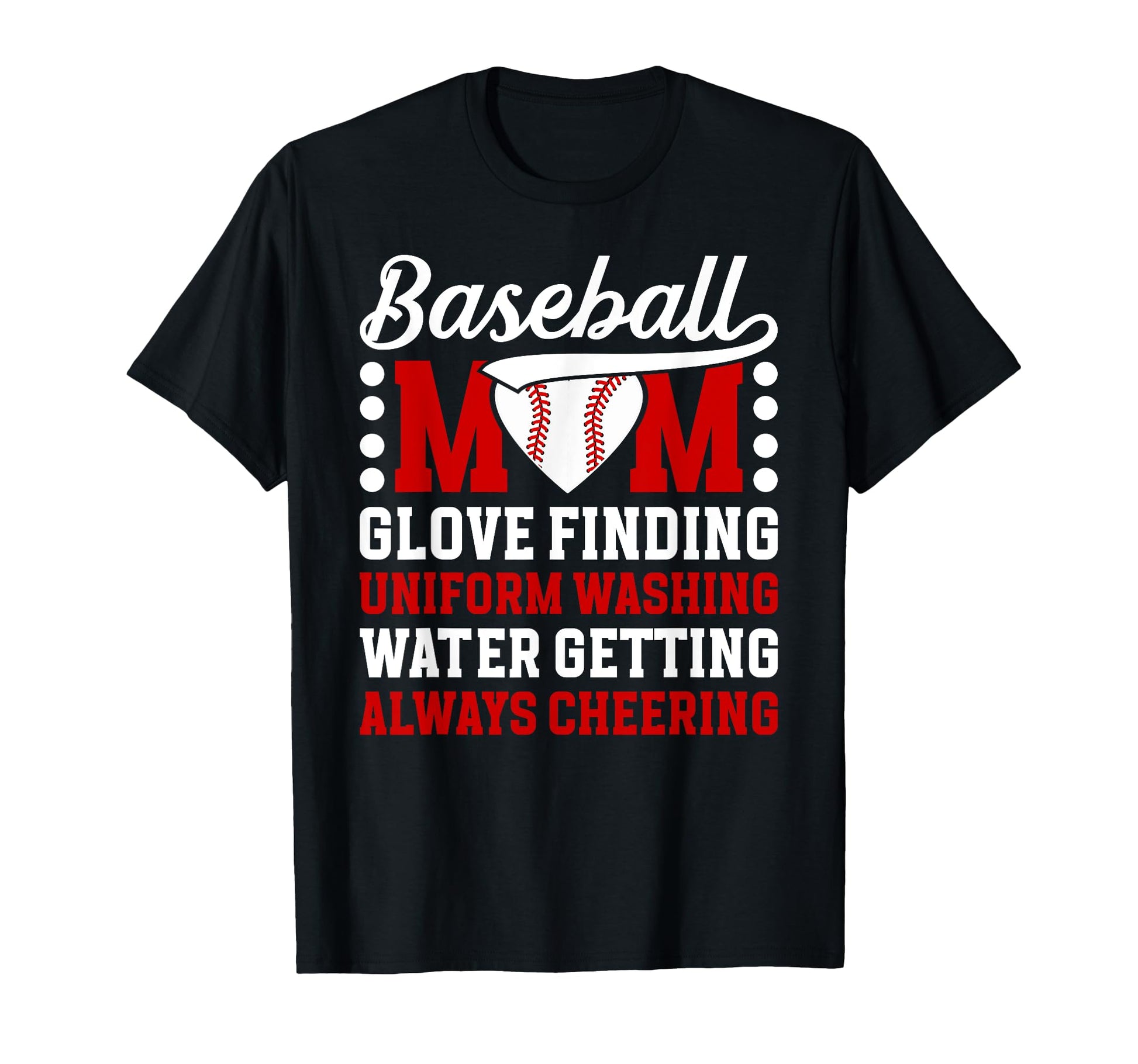 Baseball Mom Baseball Player Mother T-Shirt - Fun Novelty Design Unisex - T-Shirt, Sweatshirt, Hoodie