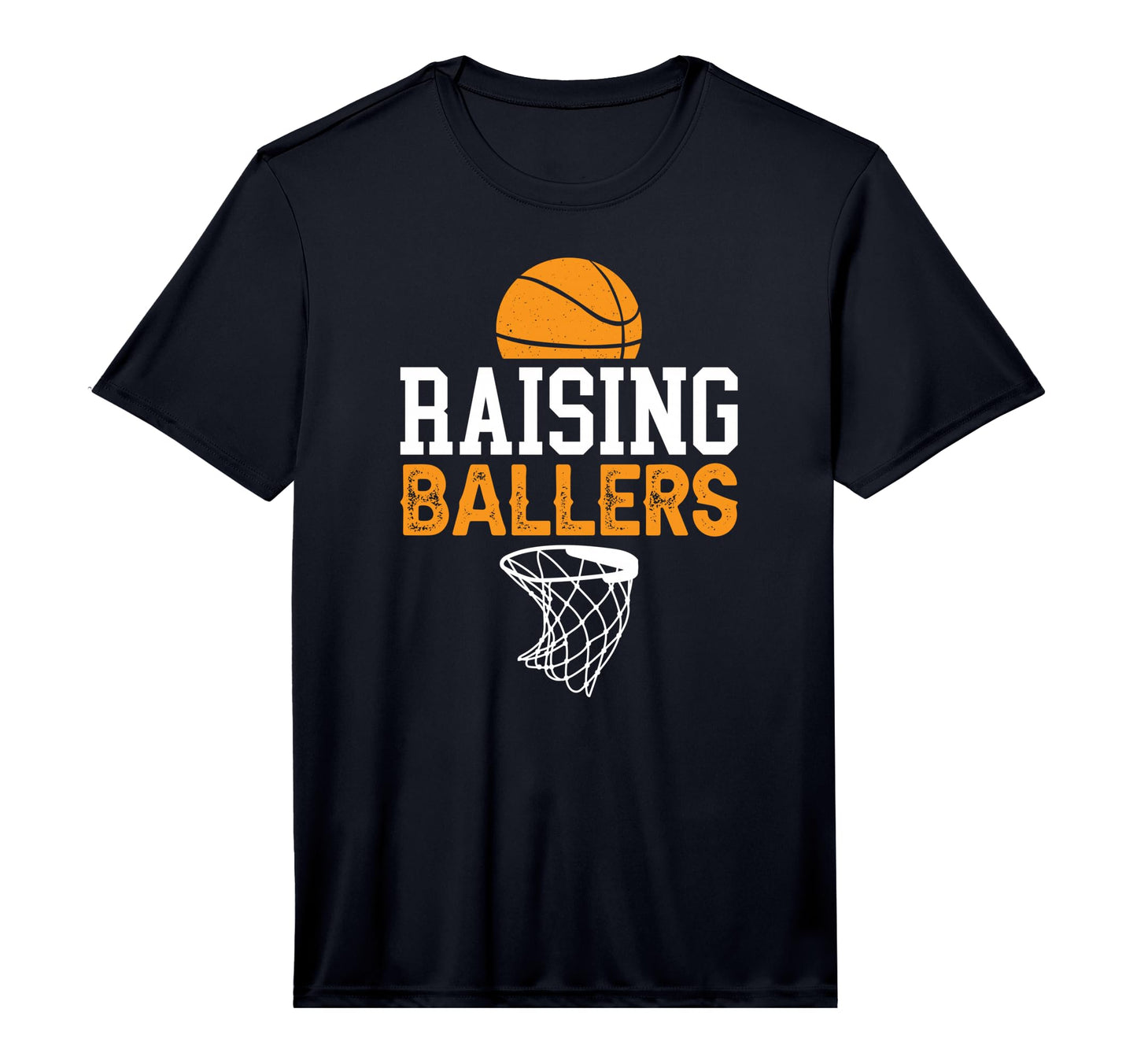 Mens Raising Ballers Basketball Dad T-Shirt - Aesthetic Graphic Men Women - T-Shirt, Sweatshirt, Hoodie