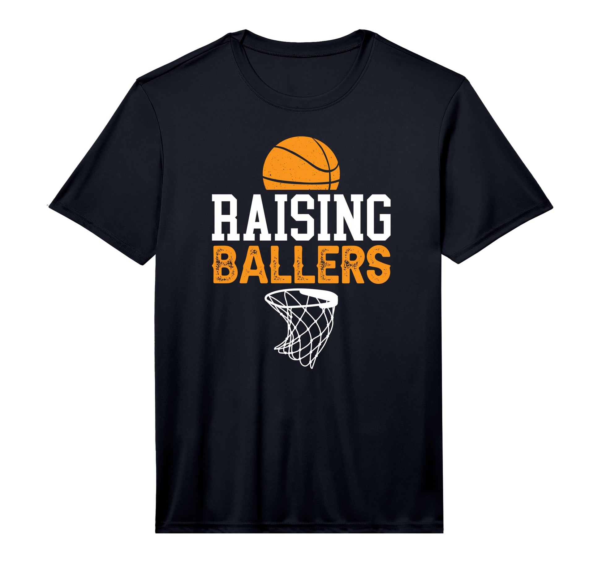 Mens Raising Ballers Basketball Dad T-Shirt - Aesthetic Graphic Men Women - T-Shirt, Sweatshirt, Hoodie