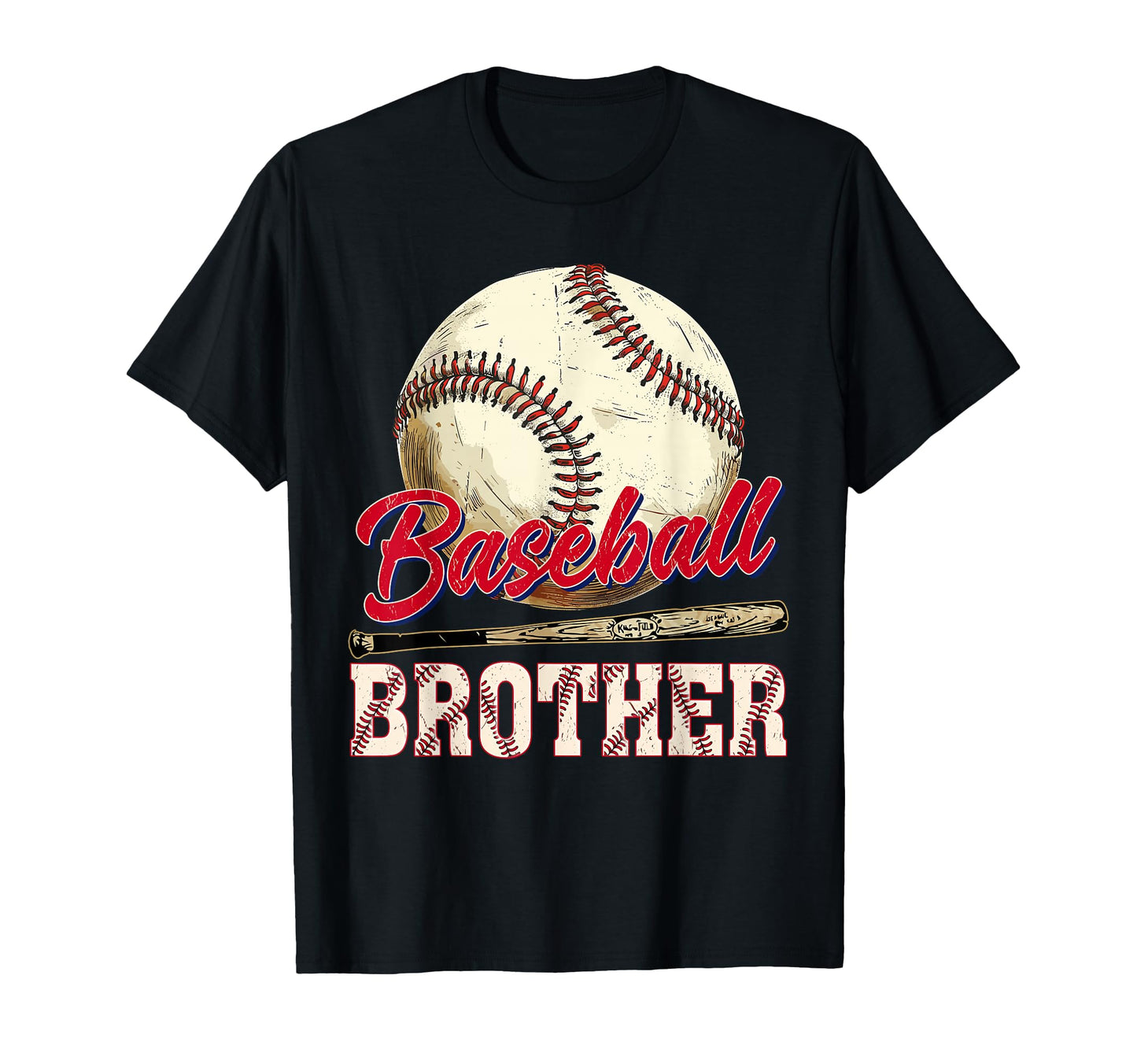 Brother Baseball Brother T-Shirt - Fun Novelty Design Unisex - T-Shirt, Sweatshirt, Hoodie