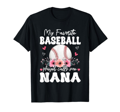 My Favorite Baseball Player Calls T-Shirt - Casual Everyday Wear Men Women - T-Shirt, Sweatshirt, Hoodie