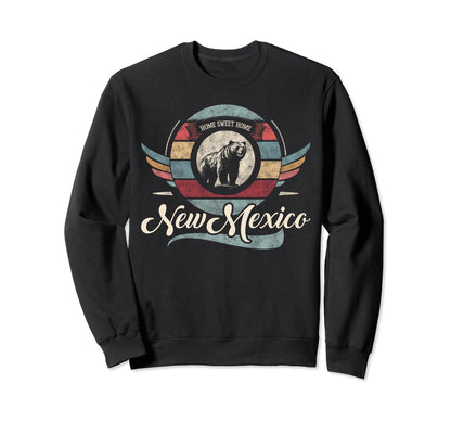 New Mexico State Animal Bear Sweatshirt - Custom Art Print for Adults - T-Shirt, Sweatshirt, Hoodie