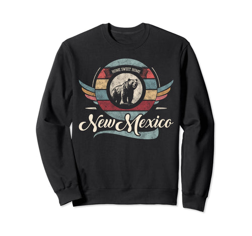 New Mexico State Animal Bear Sweatshirt - Custom Art Print for Adults - T-Shirt, Sweatshirt, Hoodie
