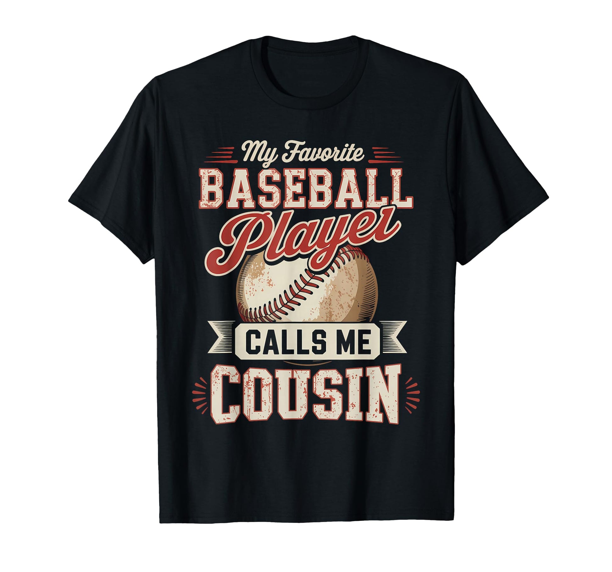 My Favorite Baseball Player Calls Me T-Shirt - Unique Graphic for Adults - T-Shirt, Sweatshirt, Hoodie