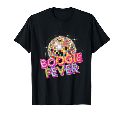 Disco Ball Boogie Fever Discoball Party T-Shirt - Fun Novelty Design Unisex - T-Shirt, Sweatshirt, Hoodie
