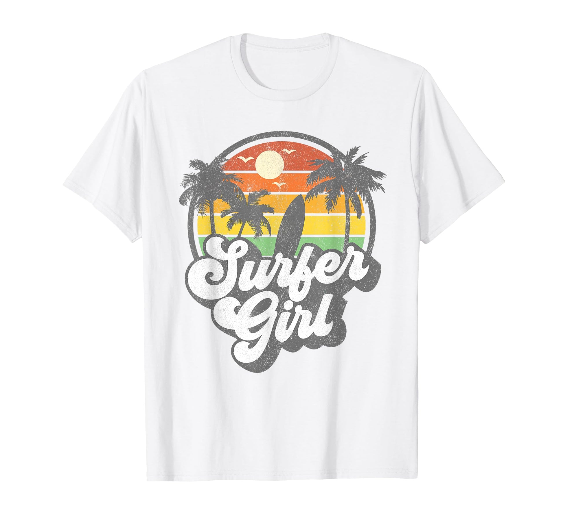 Surfer Beach 70S Surfing Vacation Gift T-Shirt - Aesthetic Graphic Unisex - T-Shirt, Sweatshirt, Hoodie