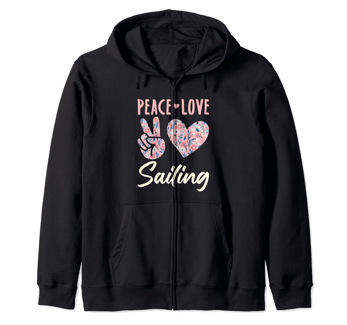 Peace Love Sailing Gifts And T-Shirt - Aesthetic Graphic Men Women - T-Shirt, Sweatshirt, Hoodie