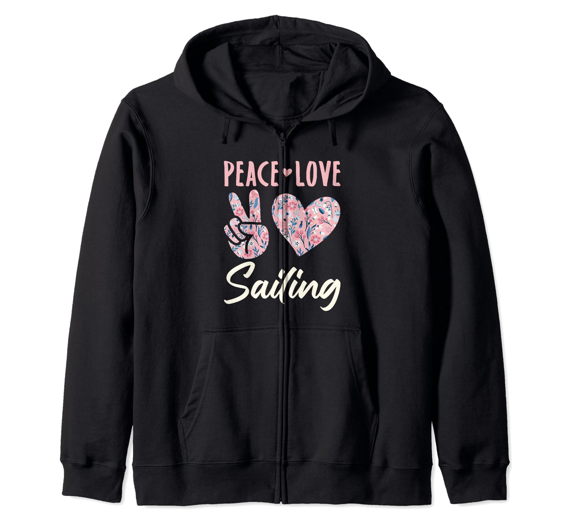 Peace Love Sailing Gifts And T-Shirt - Aesthetic Graphic Men Women - T-Shirt, Sweatshirt, Hoodie