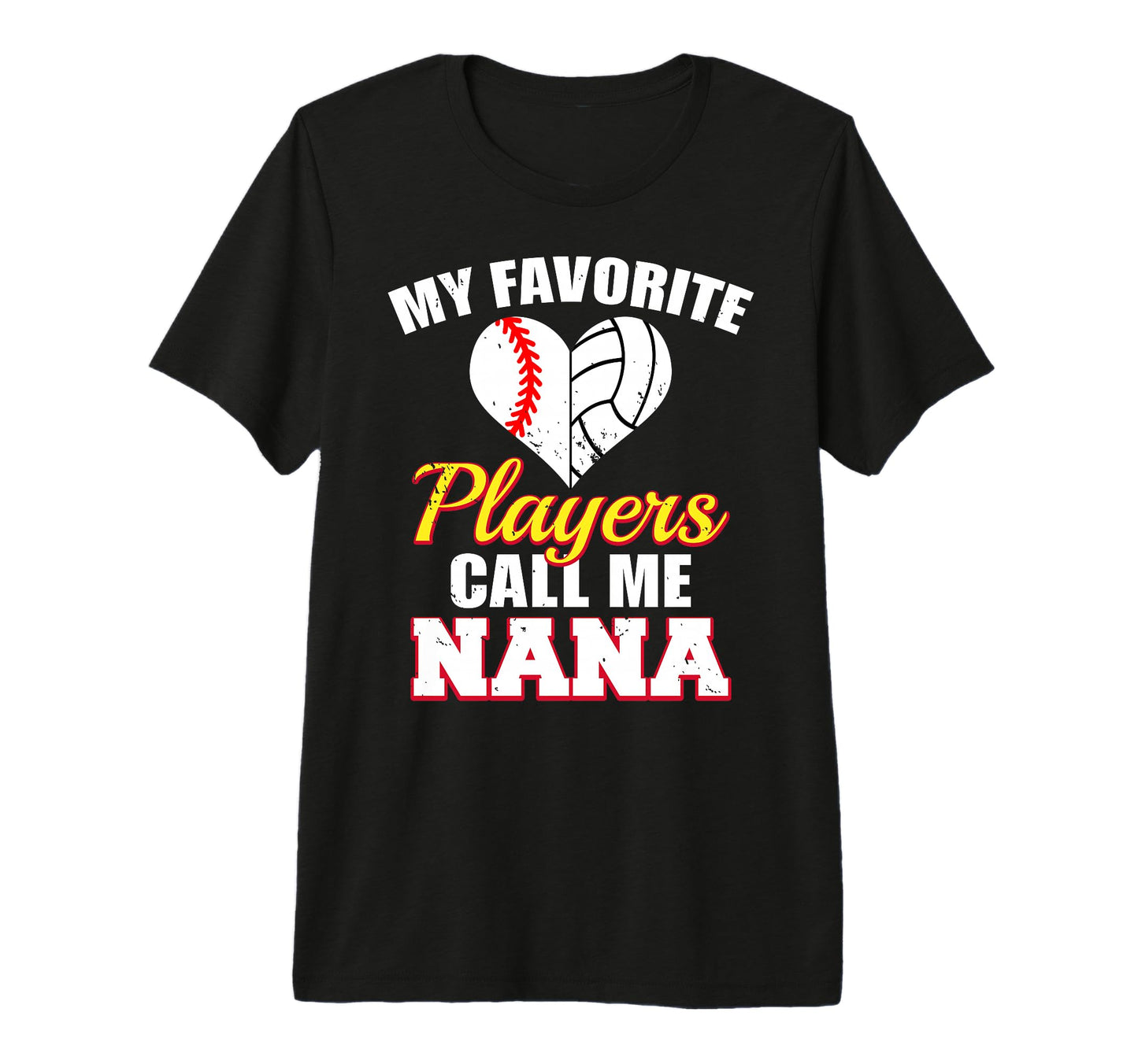 My Favorite Baseball Volleyball T-Shirt - Streetwear Style for Adults - T-Shirt, Sweatshirt, Hoodie