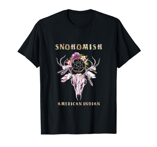 Snohomish American Indian Tribe Boho T-Shirt - Unique Graphic for Adults - T-Shirt, Sweatshirt, Hoodie