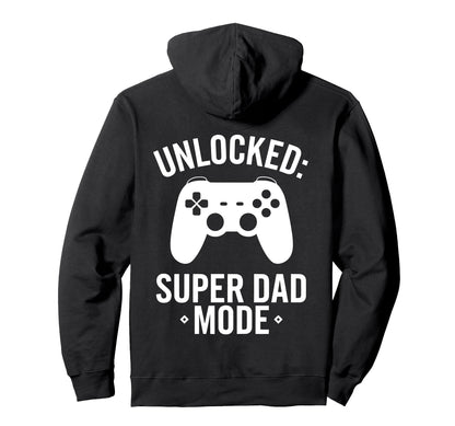 Gamer Fathers Day Dad Awesome Funny Hoodie - Novelty Apparel for Adults - T-Shirt, Sweatshirt, Hoodie