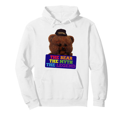 Rainbow Bungle Bear Myth Legend Hoodie - Trendy Graphic for Adults - T-Shirt, Sweatshirt, Hoodie
