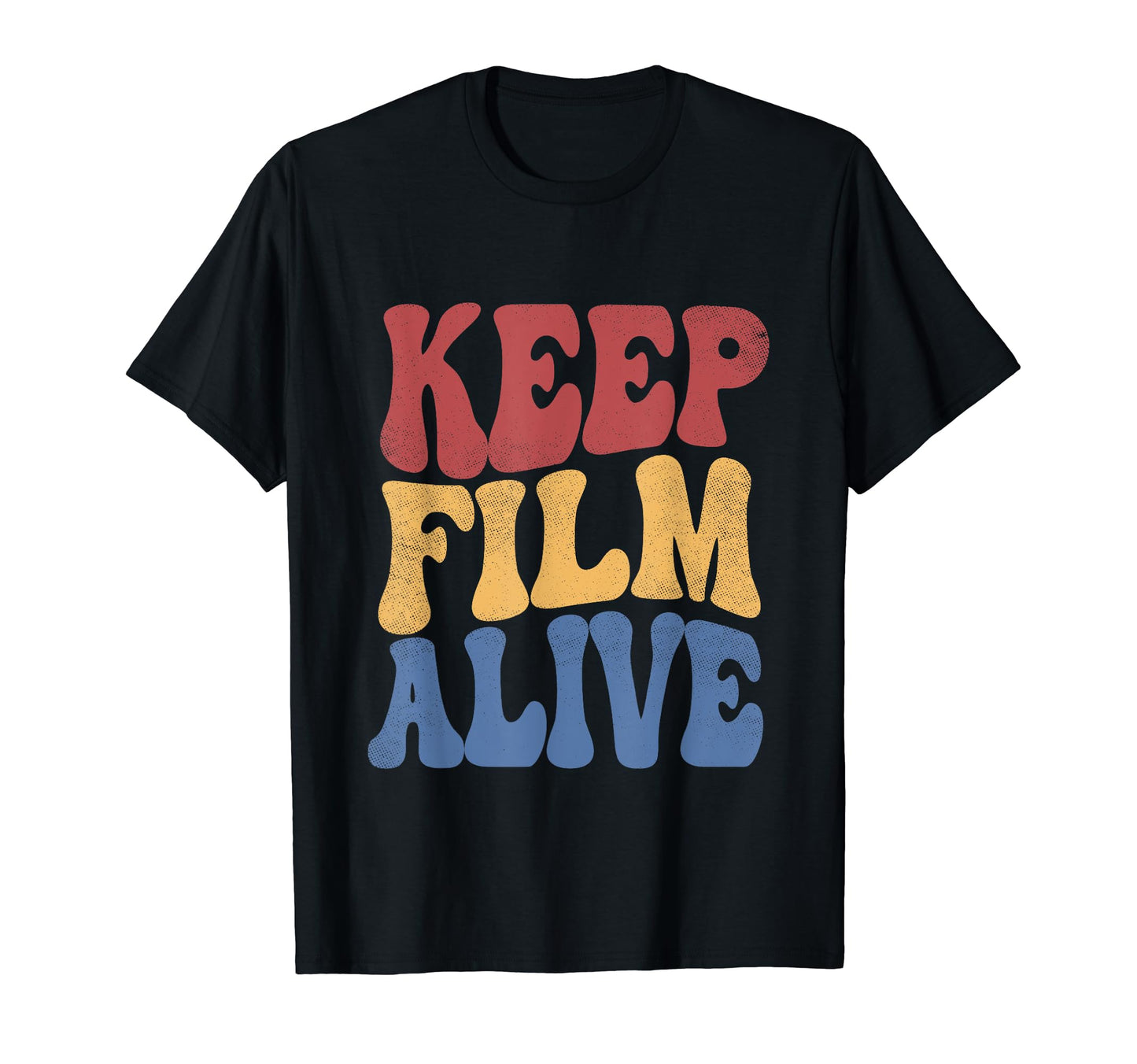 Keep Film Alive Camera Analog Film T-Shirt - Custom Art Print for Adults - T-Shirt, Sweatshirt, Hoodie