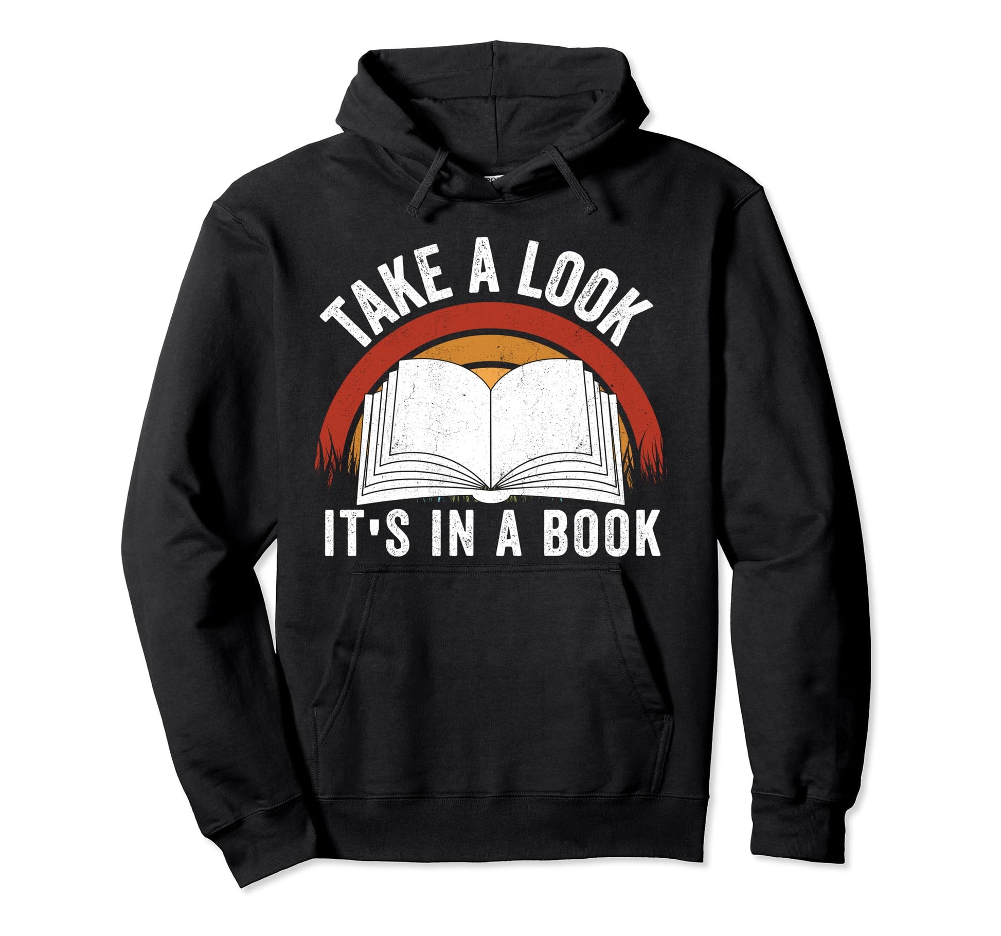 Take Its Book Lovers Rainbow Hoodie - Graphic Print Unisex - T-Shirt, Sweatshirt, Hoodie