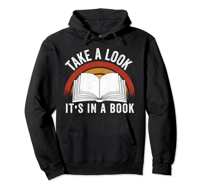 Take Its Book Lovers Rainbow Hoodie - Graphic Print Unisex - T-Shirt, Sweatshirt, Hoodie