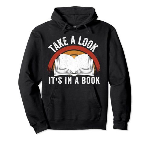 Take Its Book Lovers Rainbow Hoodie - Graphic Print Unisex - T-Shirt, Sweatshirt, Hoodie
