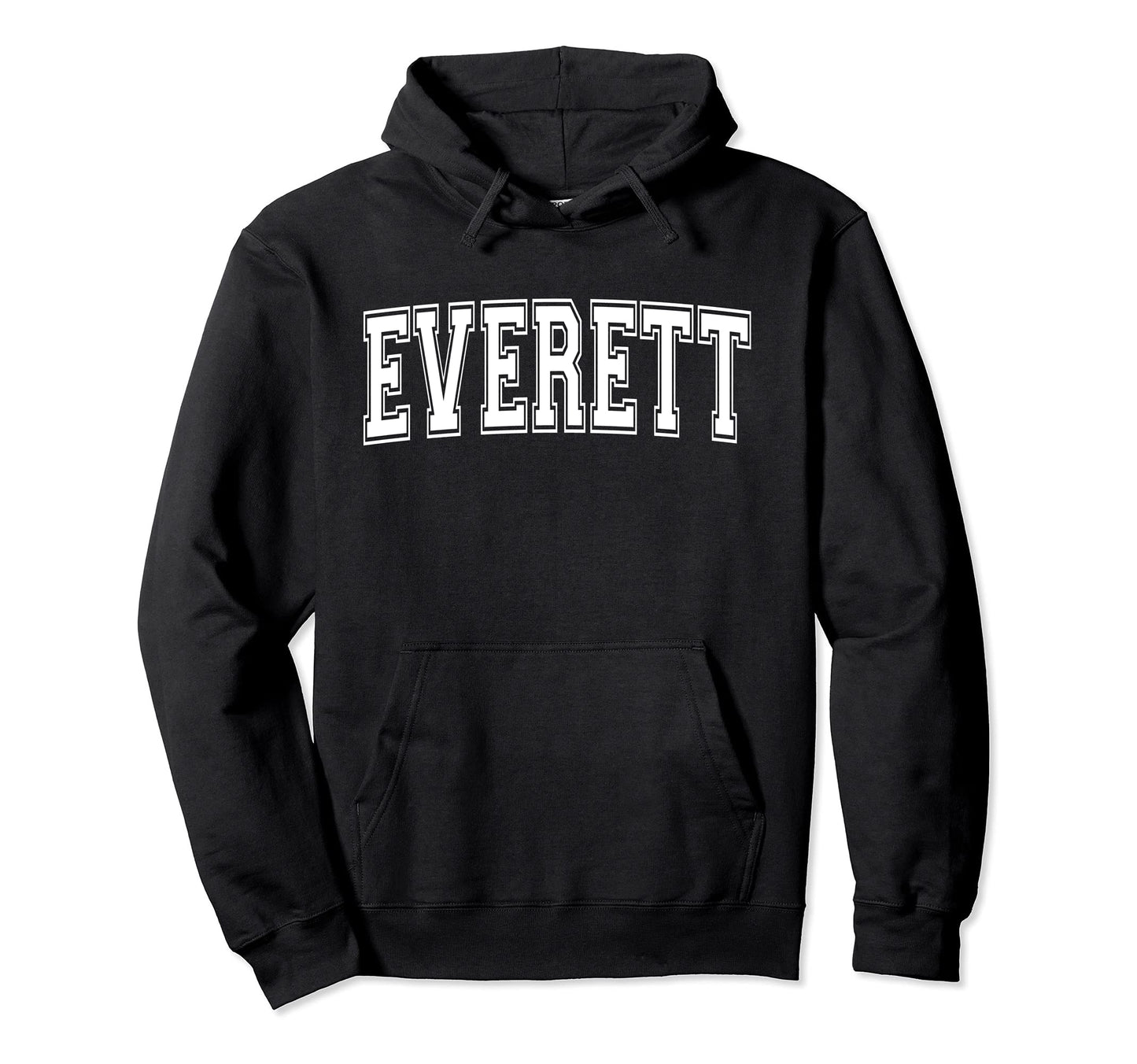 Everett Wa Washington Usa Sports Hoodie - Fun Novelty Design Men Women - T-Shirt, Sweatshirt, Hoodie