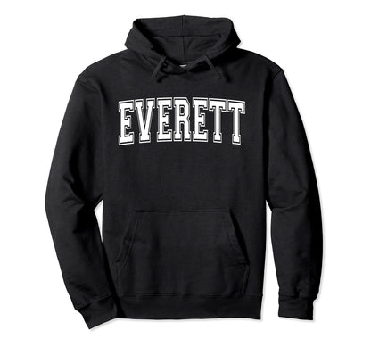 Everett Ma Massachusetts Usa Sports Hoodie - Aesthetic Graphic for Adults - T-Shirt, Sweatshirt, Hoodie