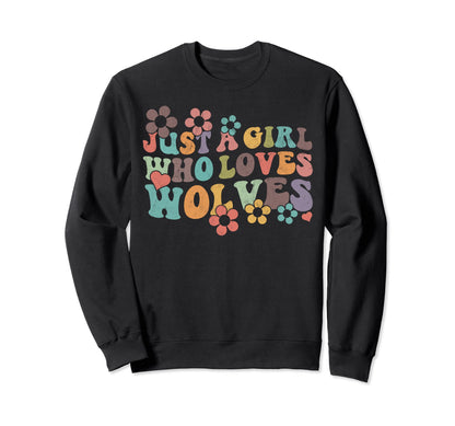 Groovy Boho Hippie Just Who Loves Sweatshirt - Custom Art Print for Adults - T-Shirt, Sweatshirt, Hoodie