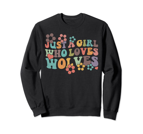 Groovy Boho Hippie Just Who Loves Sweatshirt - Custom Art Print for Adults - T-Shirt, Sweatshirt, Hoodie