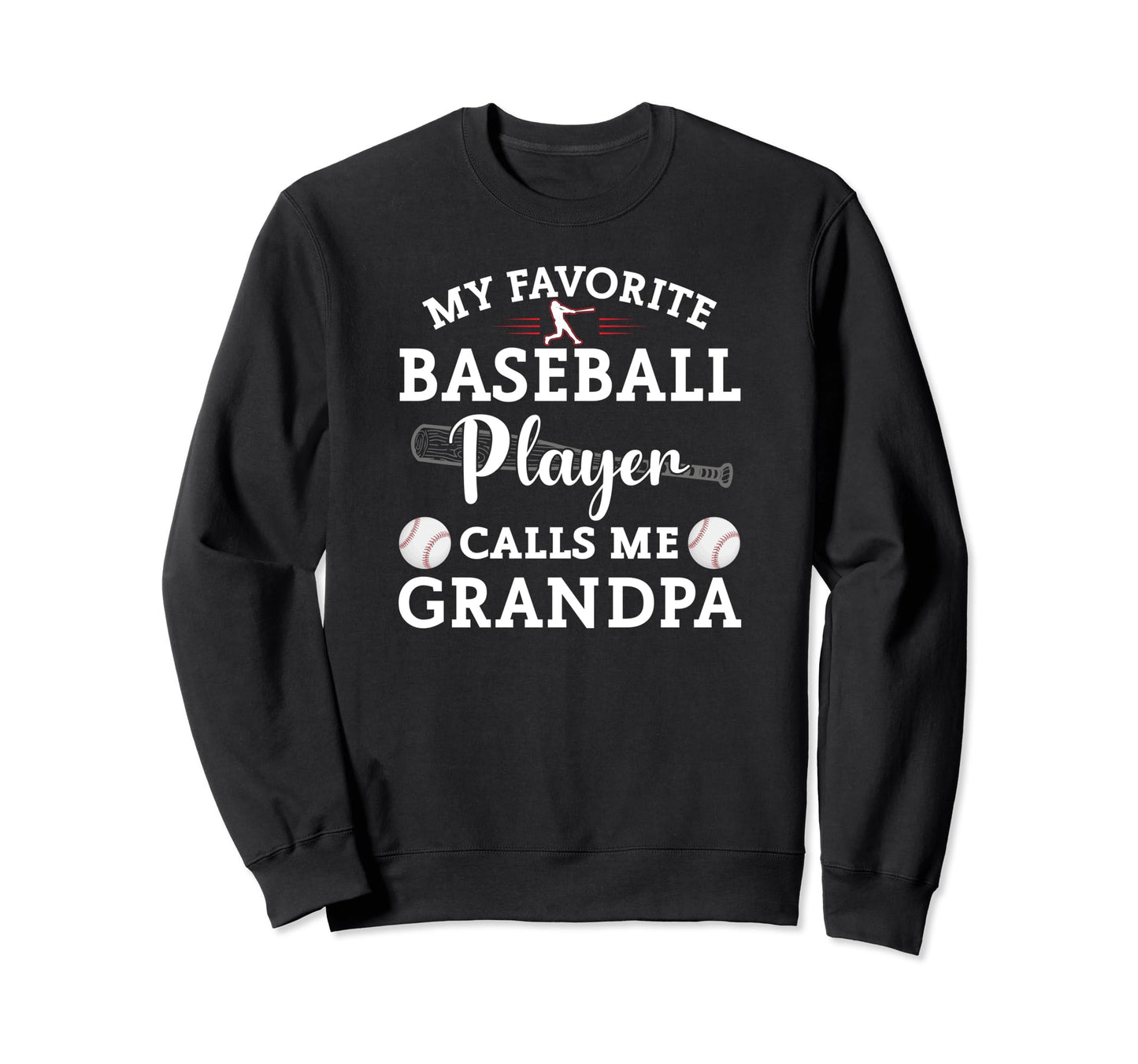 My Favorite Baseball Player Calls Sweatshirt - Aesthetic Graphic Men Women - T-Shirt, Sweatshirt, Hoodie