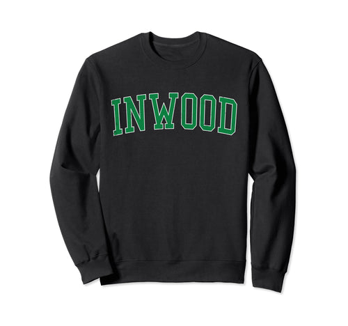 Inwood Ny Distressed Green Varsity Sweatshirt - Unique Graphic Men Women - T-Shirt, Sweatshirt, Hoodie