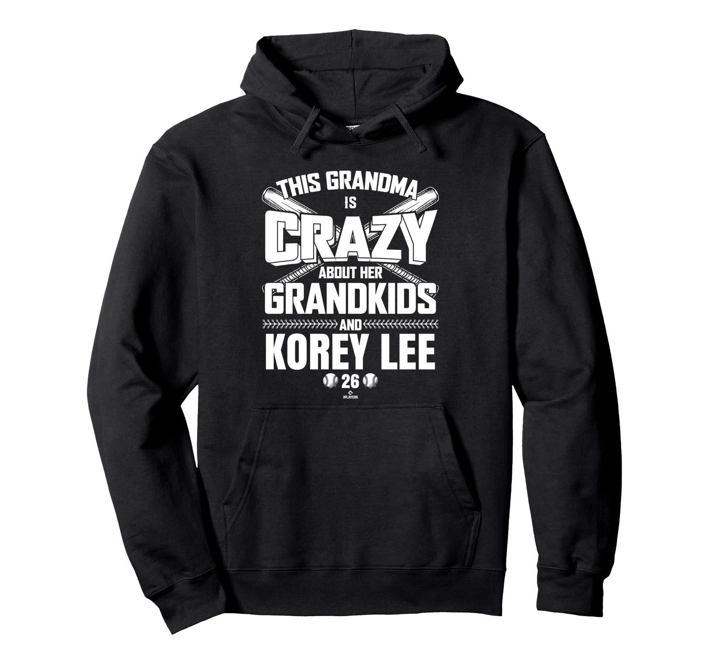 Grandma Crazy Korey Lee Chicago Hoodie - Unique Graphic for Adults - T-Shirt, Sweatshirt, Hoodie