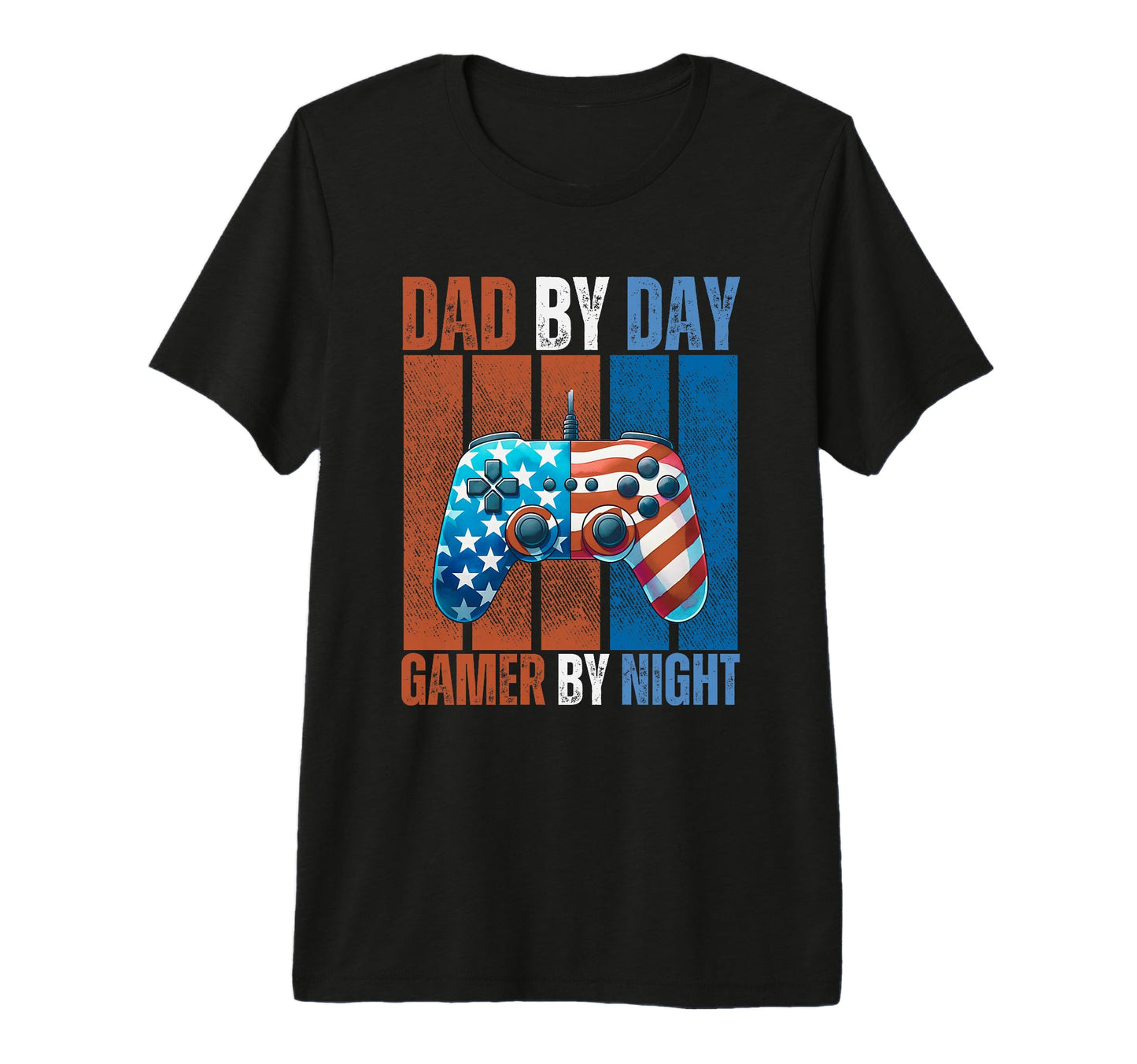 Dad Day Gamer Night Gaming Dad T-Shirt - Casual Everyday Wear for Adults - T-Shirt, Sweatshirt, Hoodie
