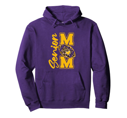 Leopard Purple And Yellow High Hoodie - Fun Novelty Design for Adults - T-Shirt, Sweatshirt, Hoodie