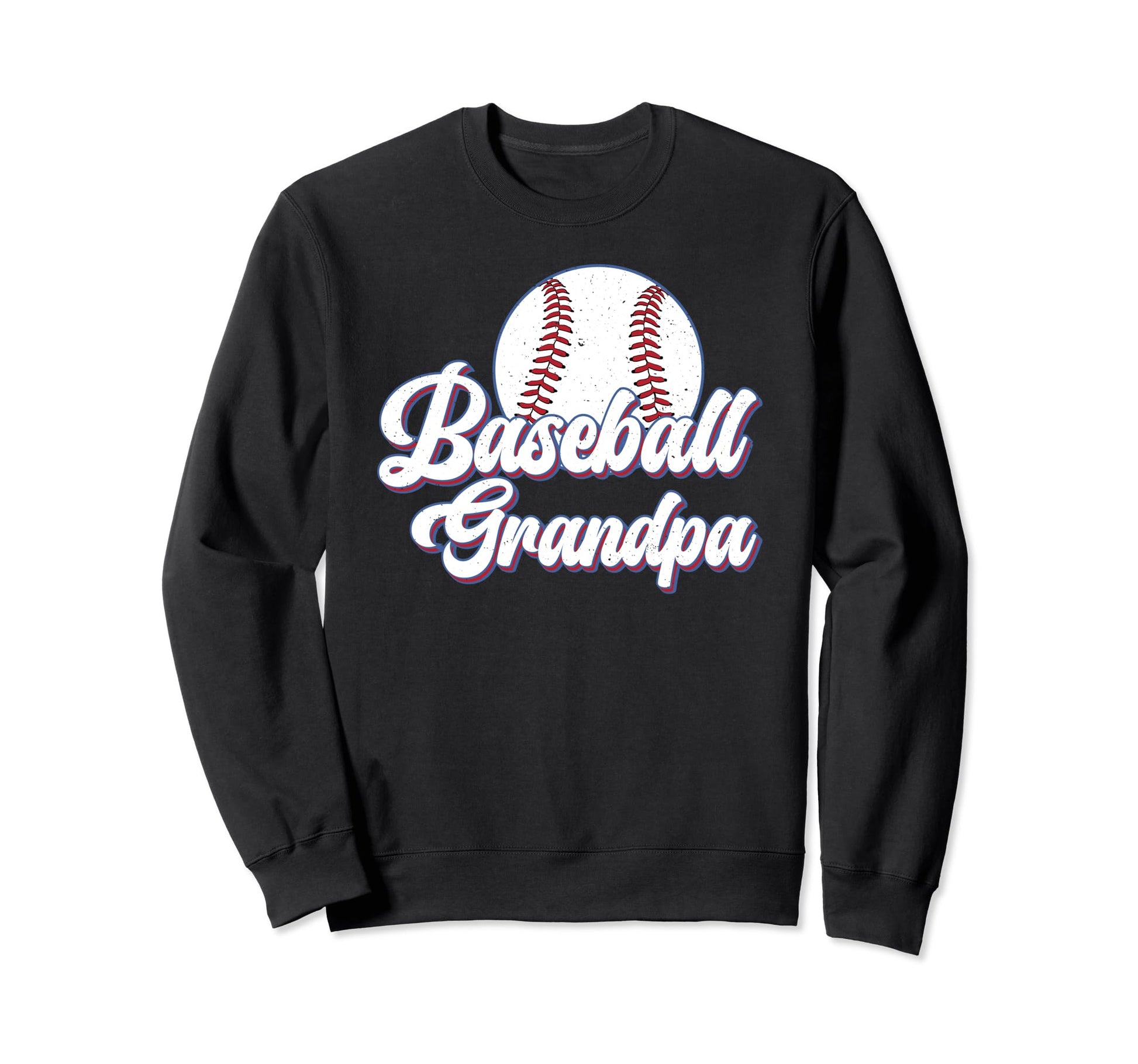 Baseball Grandpa Baseball Sweatshirt - Casual Everyday Wear Men Women - T-Shirt, Sweatshirt, Hoodie