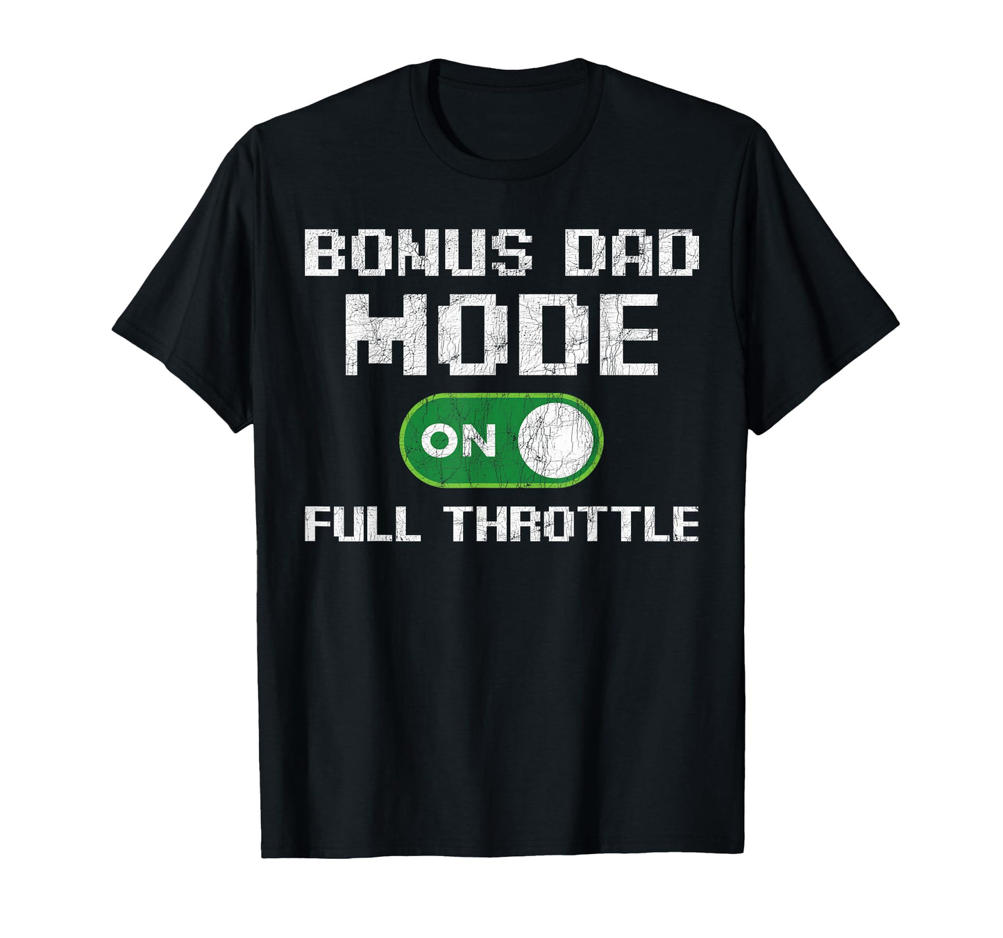 Gamer Stepdad Fathers Day Bonus Dad T-Shirt - Aesthetic Graphic for Adults - T-Shirt, Sweatshirt, Hoodie