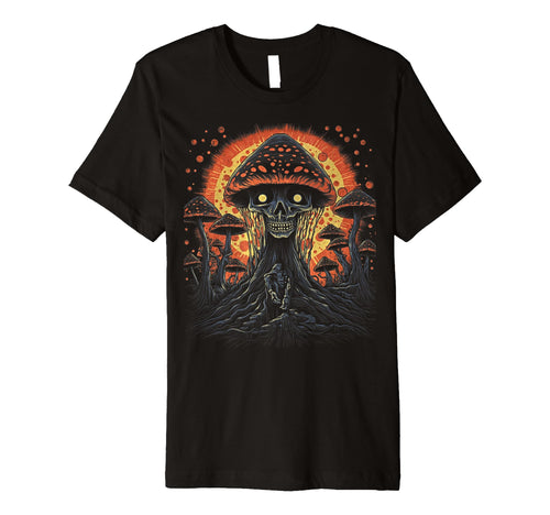 90S Grunge Mushroom Art Aesthetic T-Shirt - Unique Graphic Unisex - T-Shirt, Sweatshirt, Hoodie